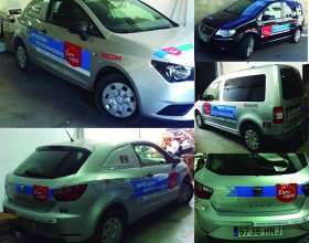 Rotulación flota vehiculos Eurocopia